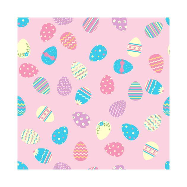 Pastel Easter Eggs by NewburyBoutique