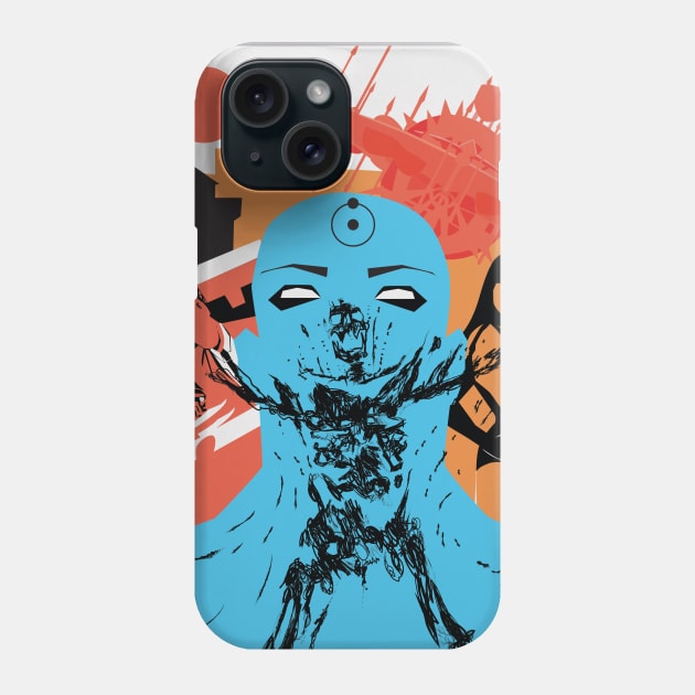 Dr Manhattan Phone Case by MInc