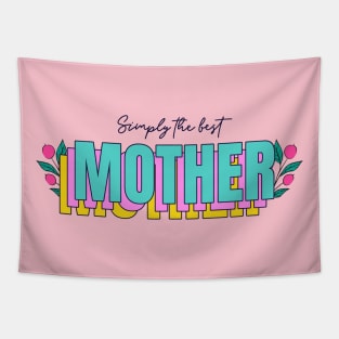 Mother Mothers Day Best Mom I Love My Mom Tapestry