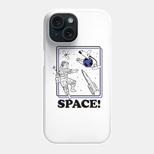 Retro Space Phone Case