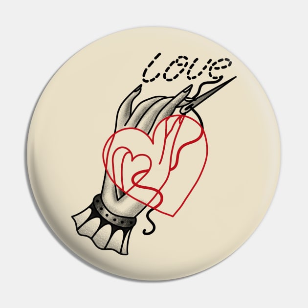 LOVE craft Pin by Jahaziel Sandoval