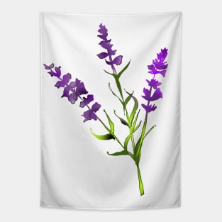 Beautiful Lavender flower Lavender lover botanist wildflower Tapestry