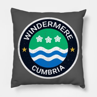 Windermere - Cumbria Flag Pillow