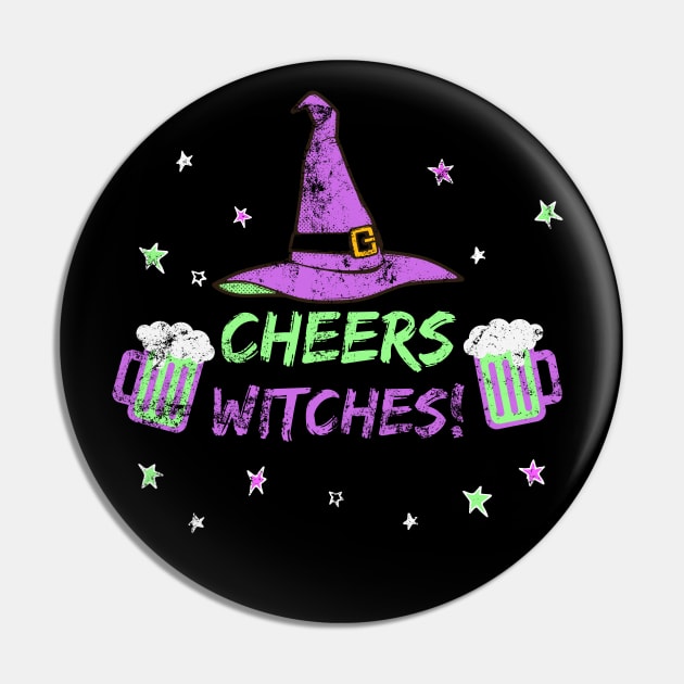 Funny Witch Design - Cheers Witches! Pin by apparel.tolove@gmail.com