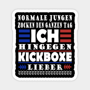 Kickboxen Boxring Knock‘out Sport Männer Magnet