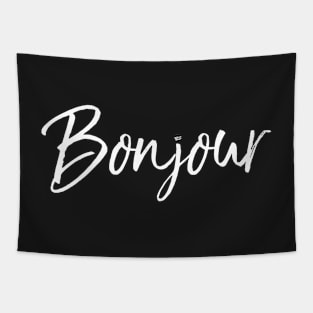 Bonjour #minimal #design #kirovair #buyart Tapestry