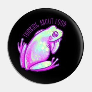 Hungry Frog Pin