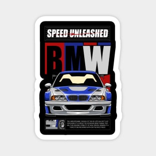 GTR E46 Speed Unleashed Magnet