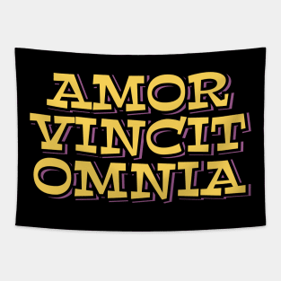 Amor Vincit Omnia Tapestry