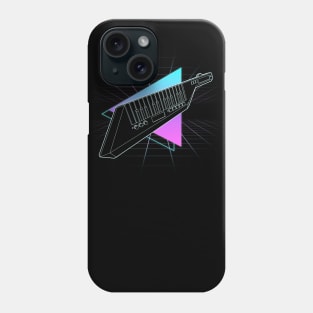 80's Vintage Vaporwave Keytar Phone Case