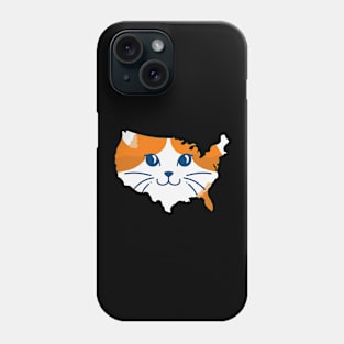 USA Cat Country Phone Case