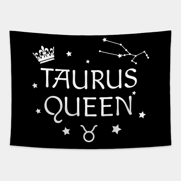 Taurus Queen Tapestry by jverdi28