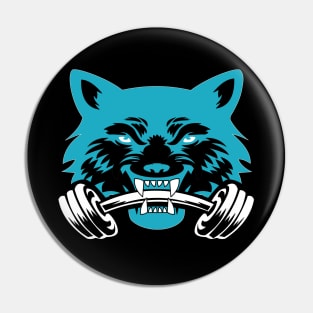 Wolf sport and fitness lovely blend drawing cute cool colorful Pin