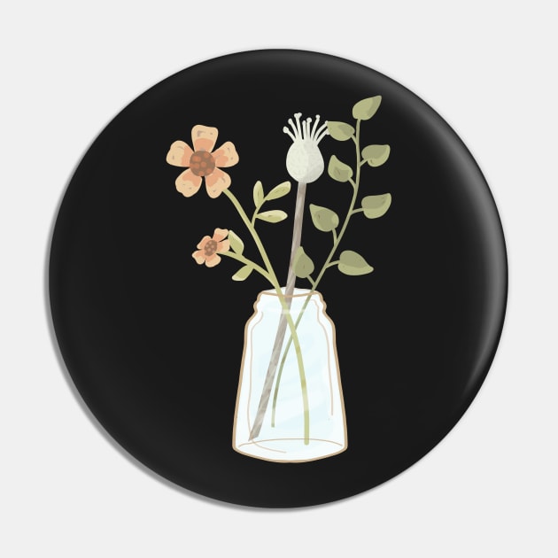 Autumn flowers in a glass jar Pin by Amalus-files