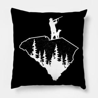 South Carolina Hunting Duck Gifts Pillow