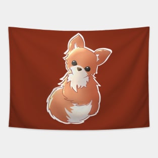 Cute Forest Fox Friend Tapestry