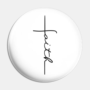 Faith Cross Pin