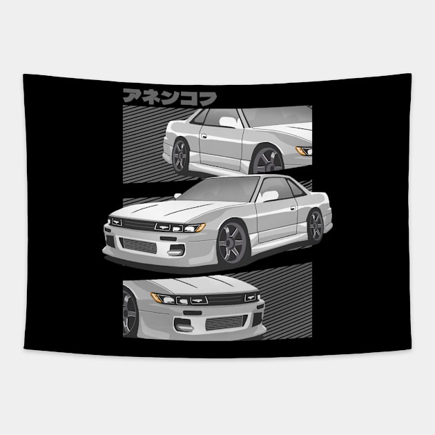 Nissan Silvia s13 Tapestry by Rebellion Store