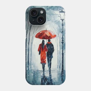 A walk together in the Park Phone Case