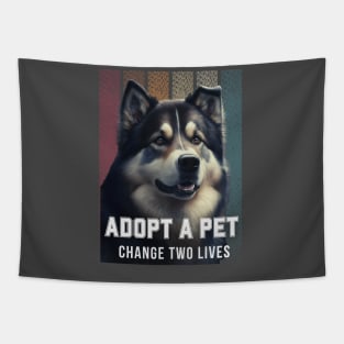 Adopt a pet - Change two lives Tapestry