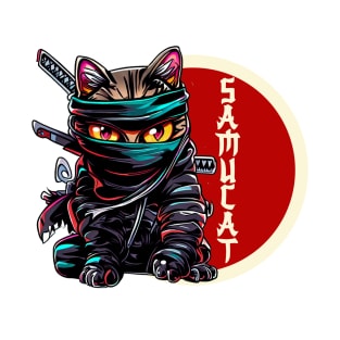 I'm not samurai I'm samucat T-Shirt