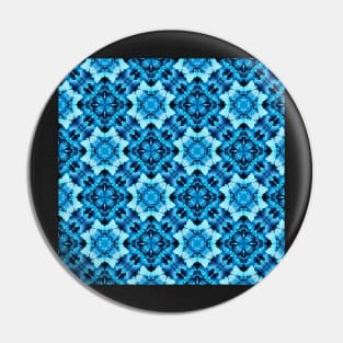 Fresh blue ivy spring pattern Pin