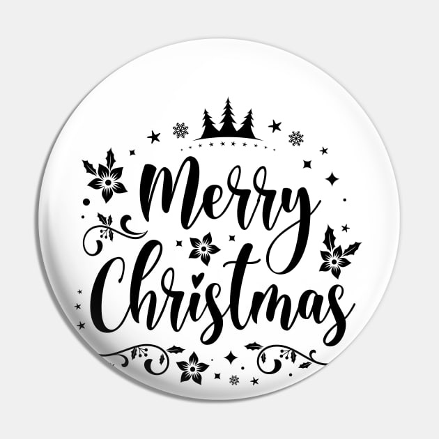 Merry Christmas Pin by FlyingWhale369