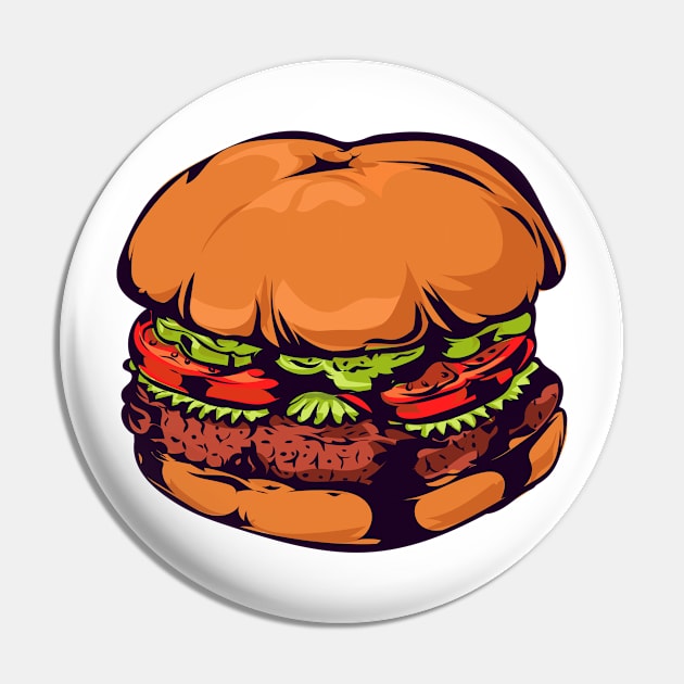 Hamburger Pin by monika27