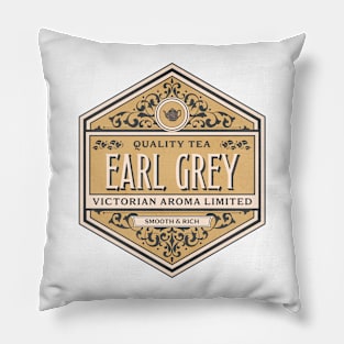 Earl Grey Tea Pillow