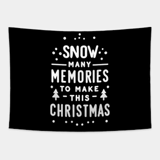 Snow Many Memories to Make This Christmas Tapestry