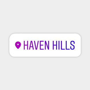 Loki Haven Hills Location Tag Magnet