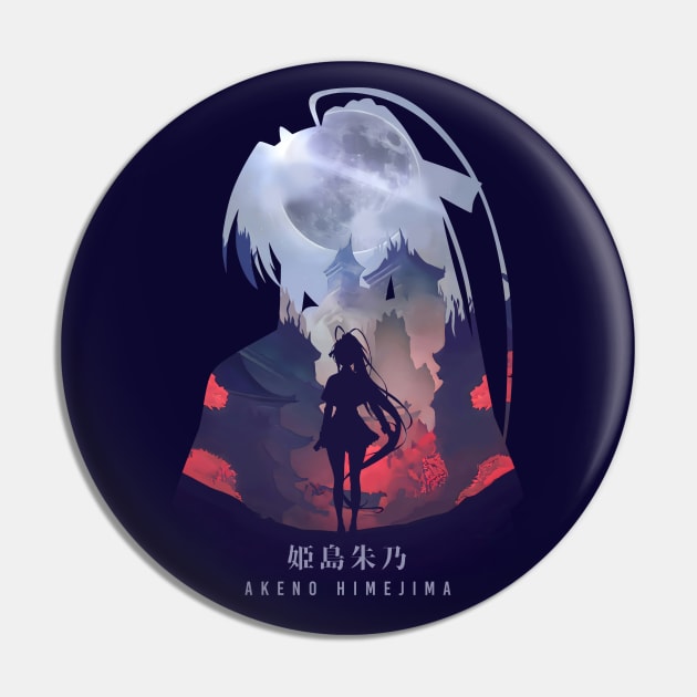 Akeno - Dark Illusion Pin by The Artz