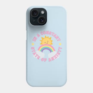 In a Constant State of Anxiety Phone Case