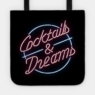 Cocktails & Dreams - vintage logo Tote