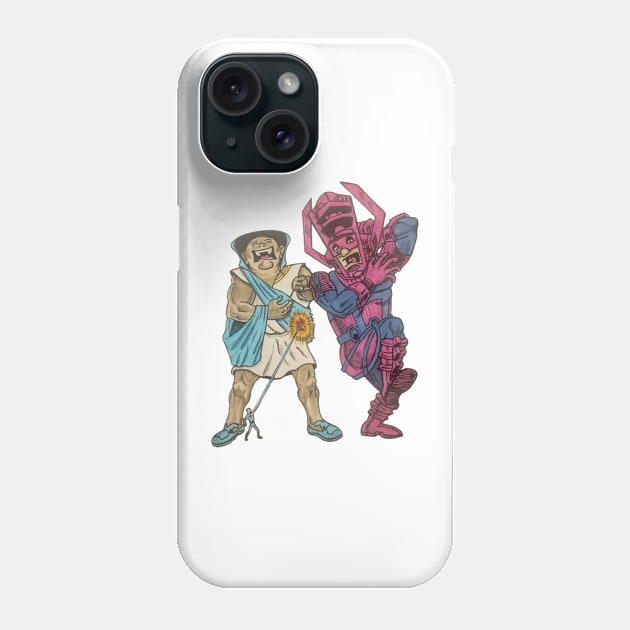 Galactus Pranked Phone Case by Fatmancomics