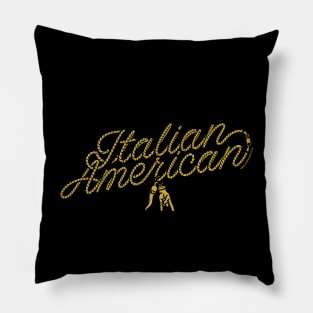 Italian American Hand & Horn Pillow