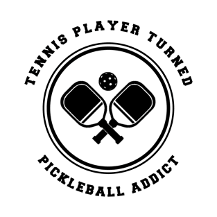 Pickleball Player Who Used To Play Tennis T-Shirt