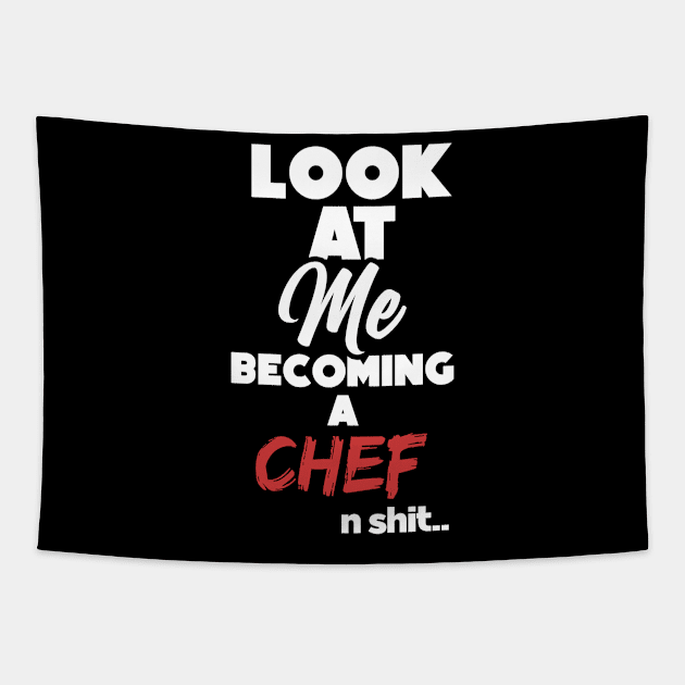 Becoming a chef. Graduation gift Tapestry by NeedsFulfilled