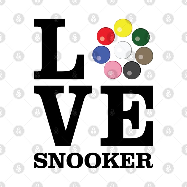 Love Snooker by DesignWood-Sport