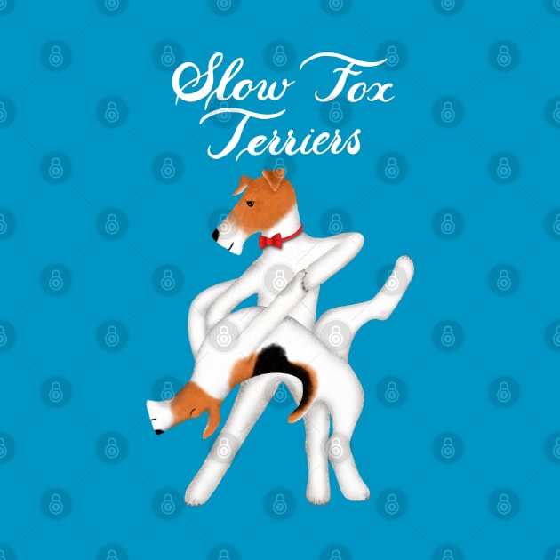 Slow Fox Terriers by illucalliart