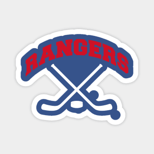 Rangers Hockey Small Logo Magnet