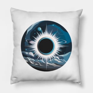 Total Solar Eclipse 2024 Pillow