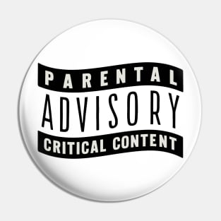 Parental-Advisory Pin