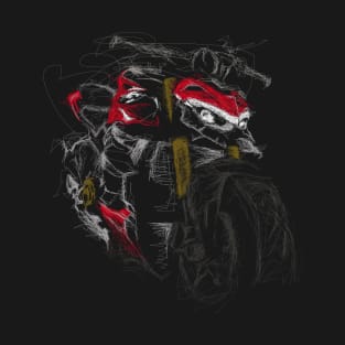 Streetfighter SF V4 2020 Scribble Art T-Shirt