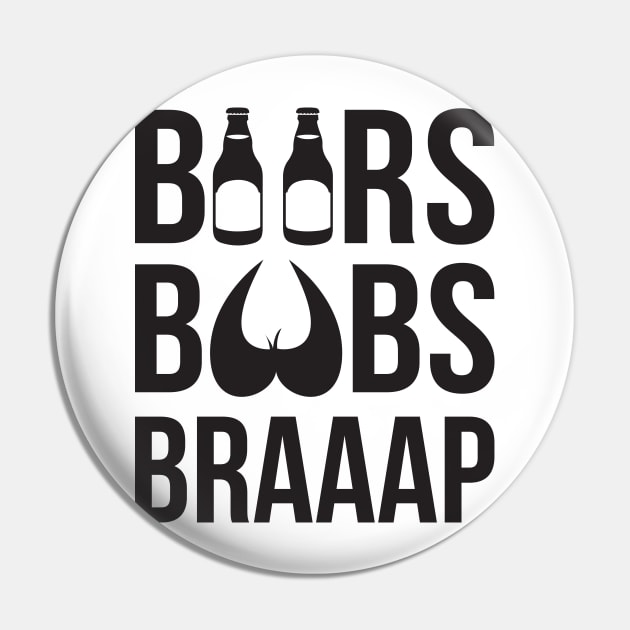 Beer Boobs Braaap Pin by Dirt Bike Gear