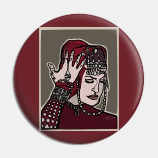 Armenian Woman Pin