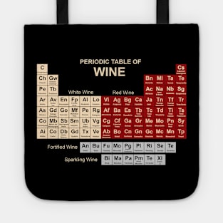 Periodic Table of Wine Tote