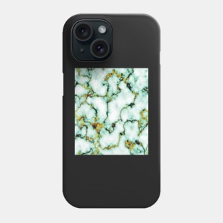 Golden Marble Phone Case