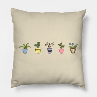 Potted plants Pillow