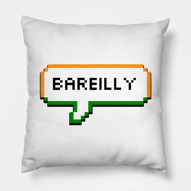 Bareilly India Bubble Pillow by xesed